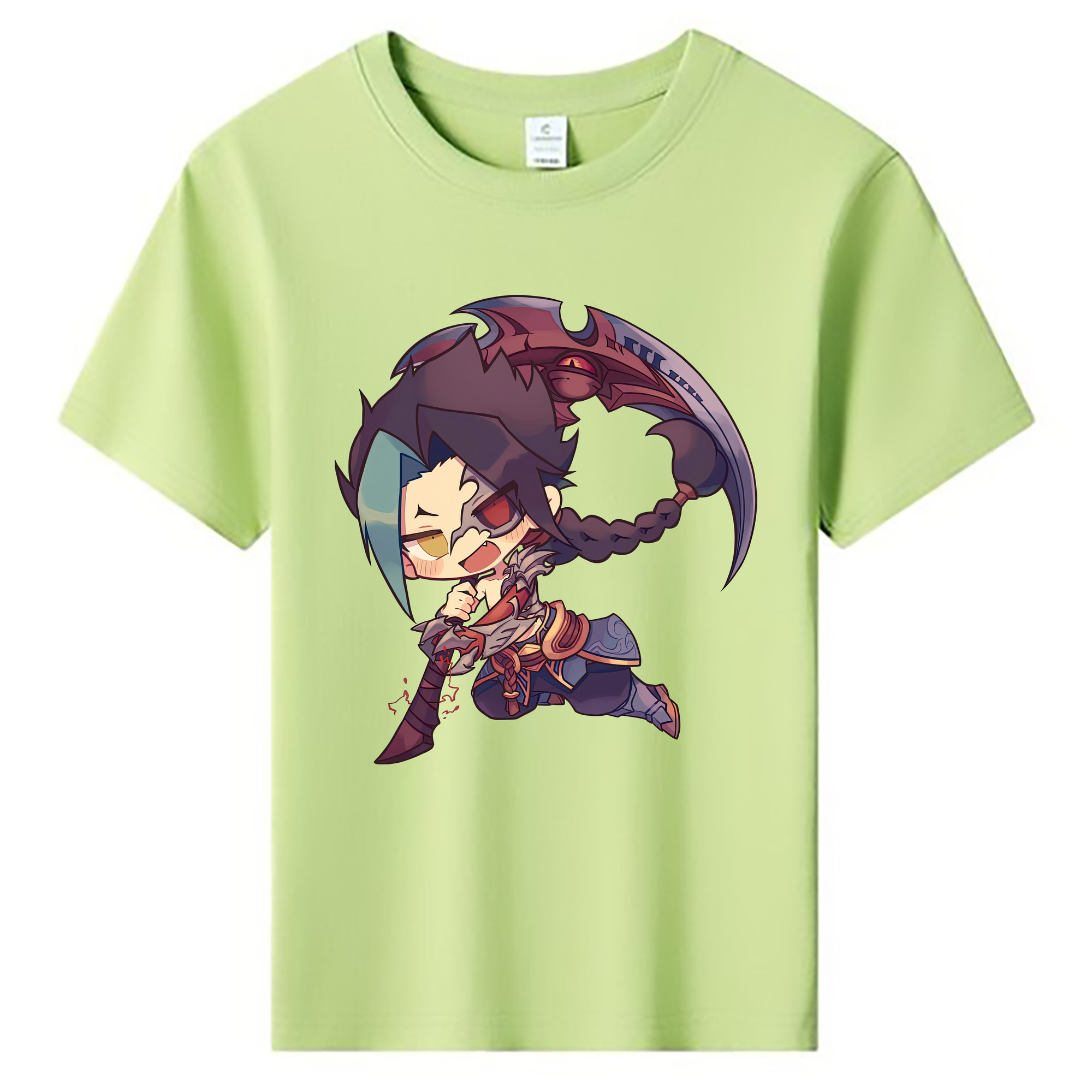 （画像用） リーグ・オブ・レジェンド League of Legends LOL 綿100％キッズTシャツ（フロントプリント）
